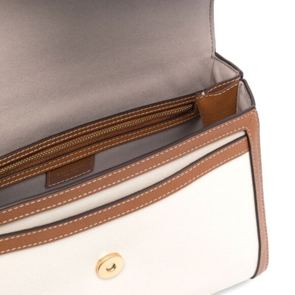 Kate Spade Katy Medium Top-handle Colorblock White Bag  Leather Crossbody - Picture 12 of 15